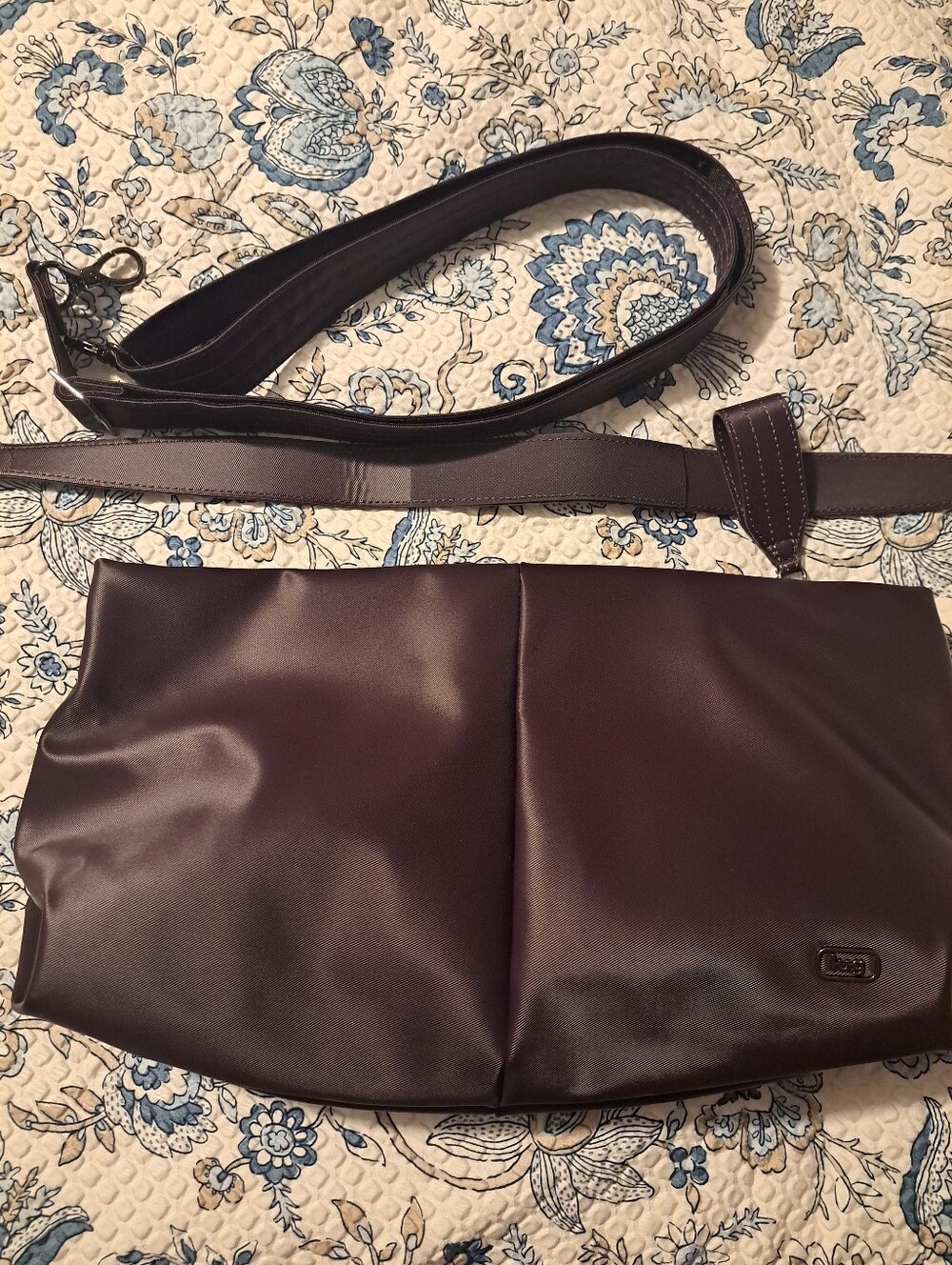 Lug Half Plunge In Plum Like New